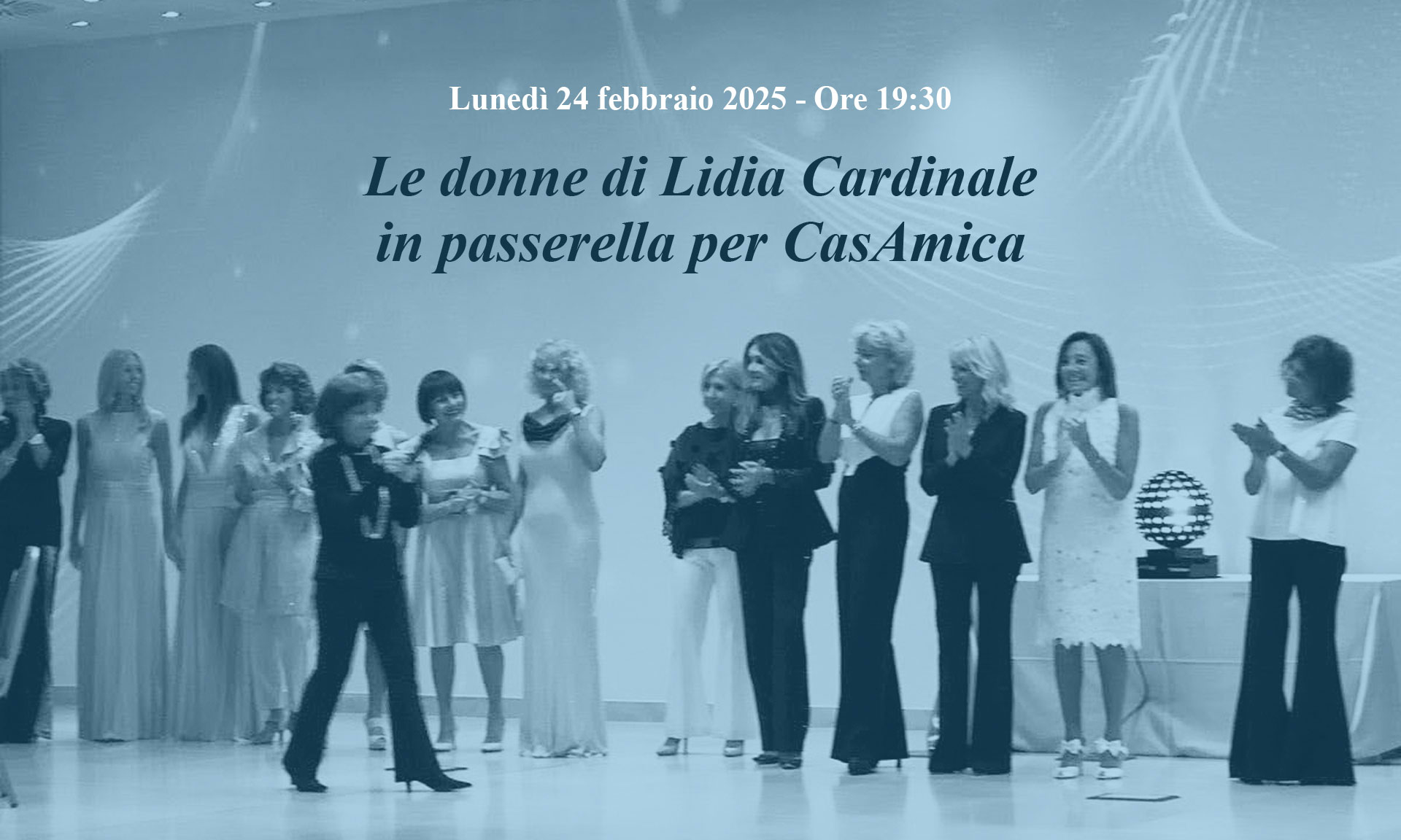 Febbraio 2025 Casamica sfilata Lidia Cardinale